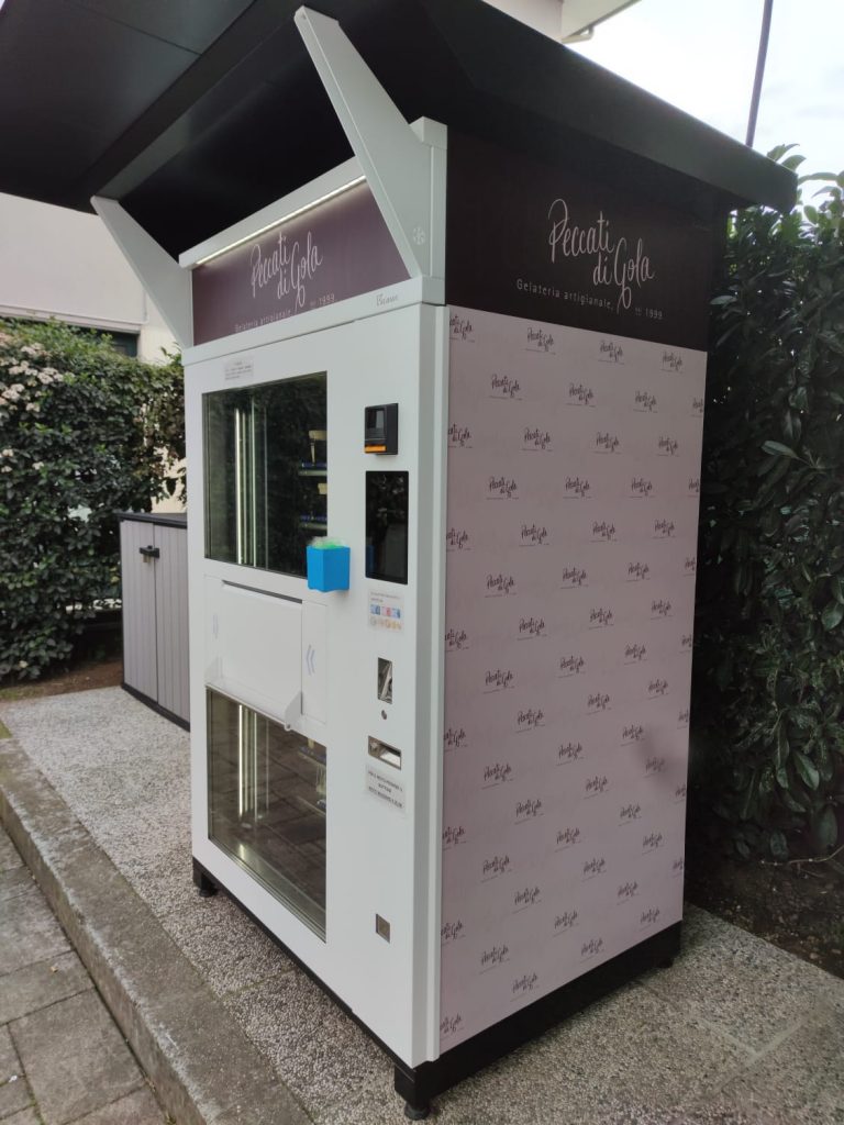 LILLY - il nuovo distributore automatico di gelato 