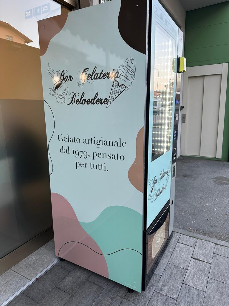 Distributore automatico di gelati in Emilia Romagna